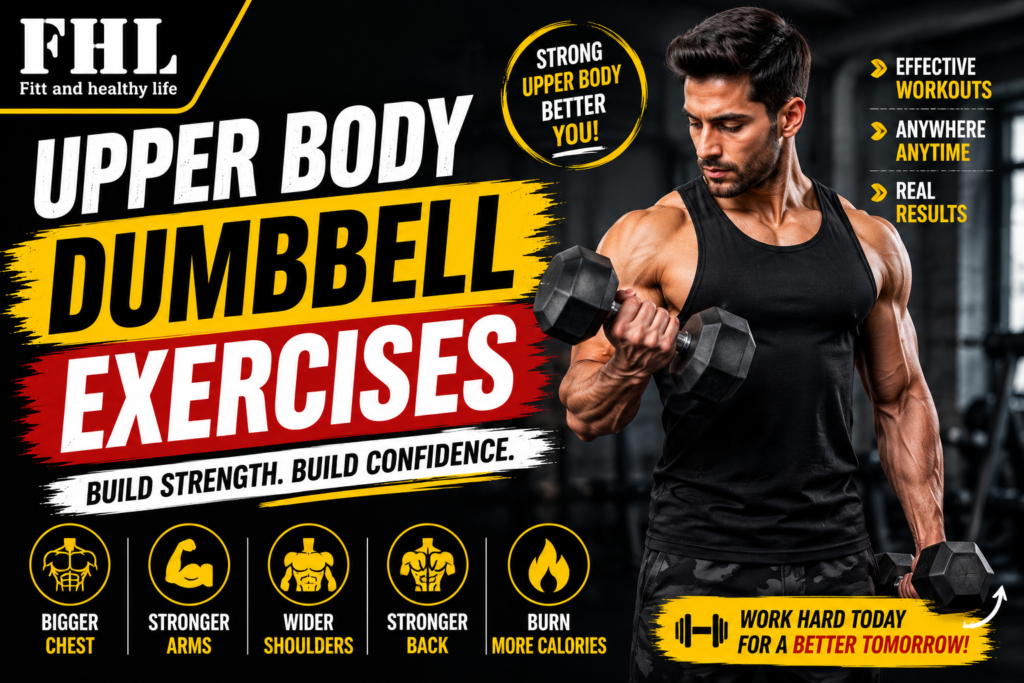 Upper Body Dumbbell Exercises: A Complete Guide to Build Strength and Muscle
