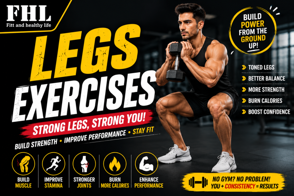 Why Legs Exercises Are Your Secret Fitness Weapon