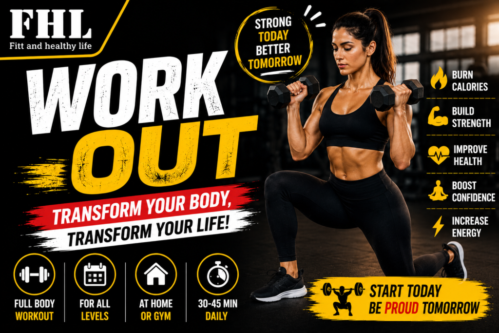 Work Out: The Complete Beginner's Guide to Building a Healthier and Stronger Body