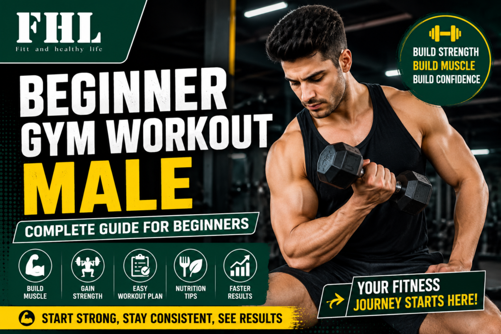 Beginner Gym Workout Male Guide