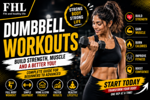 Dumbbell Workouts: The Complete Guide to Building Strength, Muscle, and Fitness