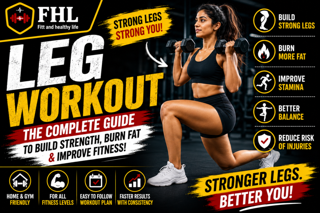 Leg Workout: The Complete Guide to Build Stronger Legs