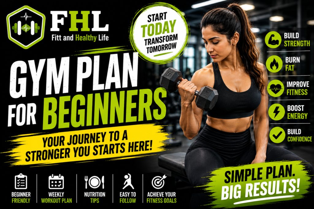 Gym Plan for Beginners: Step-by-Step Guide